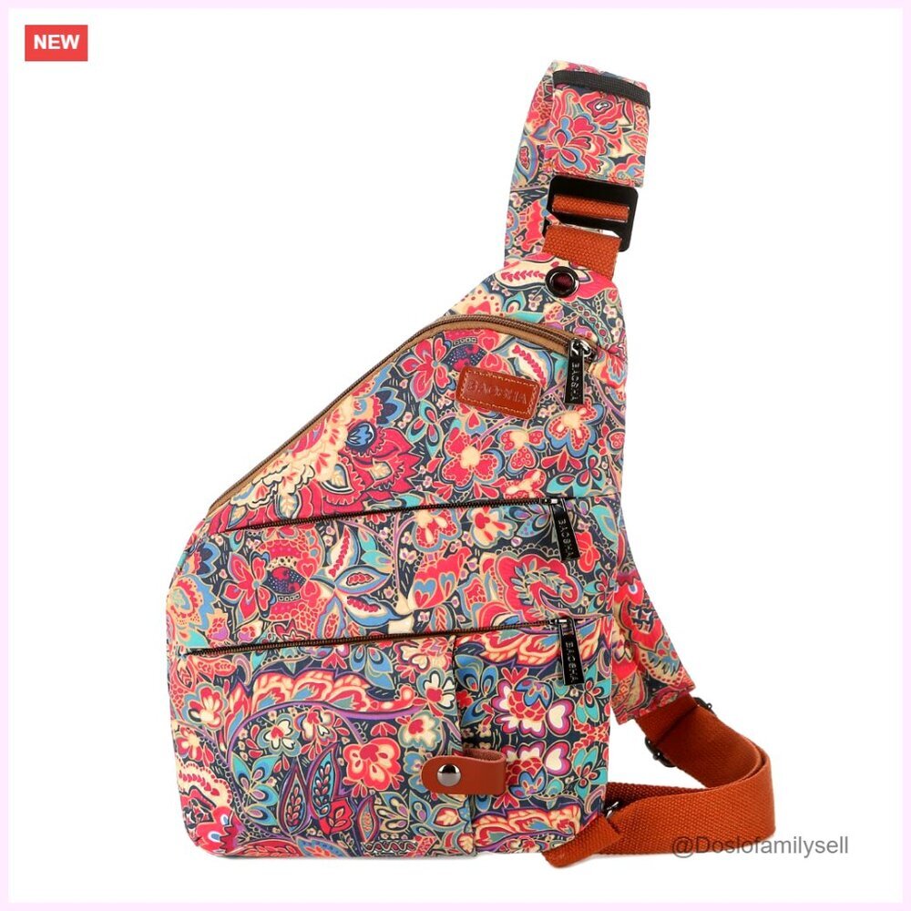 Small Sling Bag Anti Theft Travel Purse Crossbody Chest Shoulder Bag